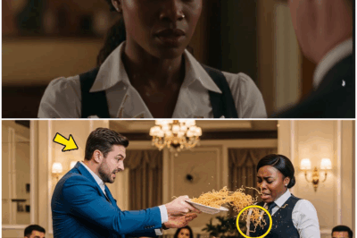 El Multimillonario Que Perdió el Control y Arrojó Comida a una Camarera sin Imaginar la Respuesta que Ella Tenía Preparada: Un Momento Explosivo que Se Transformó en un Giro Inesperado, Cargado de Misterio, Tensión y un Final Tan Sorprendente que Dejará a Cualquiera en Estado de Máxima Intriga
