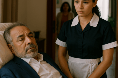 “El multimillonario fingió quedarse dormido para poner a prueba a su empleada, convencido de que ella lo estaba engañando. Pero lo que descubrió esa noche cambió todo: una verdad oculta, un gesto inesperado y una lección que ni todo su dinero pudo comprar. Lo que vio cuando abrió los ojos lo dejó helado y reveló quién era realmente la persona más noble en su vida, demostrando que la lealtad se encuentra en los lugares menos esperados.”