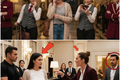 ¡ESCÁNDALO EN UN HOTEL DE LUJO! En esta historia completamente ficticia, una mujer sencilla intentó registrarse en el hotel que, sin que nadie lo supiera, era de su propiedad. Los empleados la humillaron y le negaron una habitación… hasta que, minutos después, llegó su esposo multimillonario y reveló la verdad. Lo que ocurrió a continuación dejó al personal paralizado y cambió el destino del lugar para siempre. ¡El desenlace es totalmente impactante!
