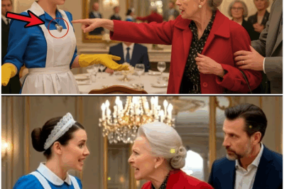 “La millonaria afirmó con absoluta seguridad que el collar encontrado pertenecía a su hija, pero cuando la humilde limpiadora del hotel pidió hablar y reveló la verdadera historia detrás de la joya, el salón entero quedó paralizado; lo que salió a la luz fue tan inesperado y conmovedor que cambió por completo la vida de todos los presentes.”