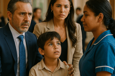 “El millonario pensó que elegiría a una de las mujeres más ricas del país para ser la nueva madre de su hijo, pero el pequeño lo sorprendió frente a todos al señalar a la humilde empleada de limpieza. Nadie podía creer lo que pasó después: una decisión que rompió las apariencias, cambió el destino de toda una familia y reveló el poder de la inocencia, el amor sincero y una verdad que ni el dinero ni el orgullo pudieron ocultar.”