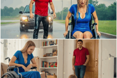 “La Increíble Historia que Vivió un Padre Soltero al Encontrar a una Niña Llorando y Abandonada en una Silla de Ruedas: la Escena que Congeló su Corazón, las Pistas Ocultas que Descubrió Después y el Giro Sorprendente que Cambió Para Siempre Su Vida y Reveló una Verdad Desconocida”