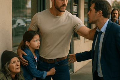 “‘Papá, por favor, ayúdala’ — gritó la niña cuando su padre se enfrentó a dos hombres en plena calle sin imaginar que el video llegaría a manos del CEO más poderoso de la ciudad. Lo que ocurrió al día siguiente cambió sus vidas para siempre: una historia real de coraje, justicia y un gesto inesperado que demostró que los héroes verdaderos no usan trajes, sino corazones dispuestos a hacer lo correcto.”