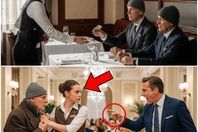 El Millonario que Se Disfrazó para Poner a Prueba la Bondad de Su Propio Personal: Nadie Imaginaba Que Aquel Anciano Misterioso Era Él… Hasta que Solo Una Camarera Superó la Prueba Final, Revelando un Giro Tan Sorprendente y Emocionante que Cambió el Destino del Restaurante para Siempre