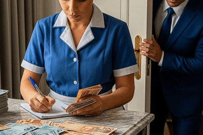 “Creyó que nadie la observaba mientras limpiaba el salón silencioso, sin imaginar que el dueño millonario del edificio estaba escondido a pocos metros, viendo cada gesto, cada detalle… y que lo que decidió hacer después revelaría un secreto tan inesperado que cambiaría para siempre el destino de ambos y desconcertaría a toda la empresa.”