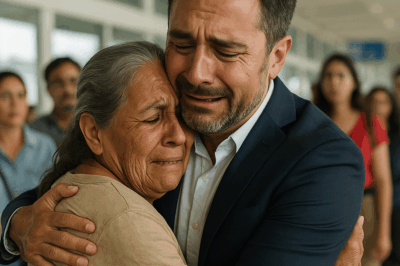 “Treinta años después de haberla perdido de vista, un millonario encontró a su madre en el lugar más inesperado. Lo que comenzó como un encuentro casual terminó convirtiéndose en un momento que conmovió a todos los presentes. Las lágrimas, las palabras y el secreto que ella guardaba cambiaron por completo la vida de aquel hombre acostumbrado a tenerlo todo… excepto lo más importante.”
