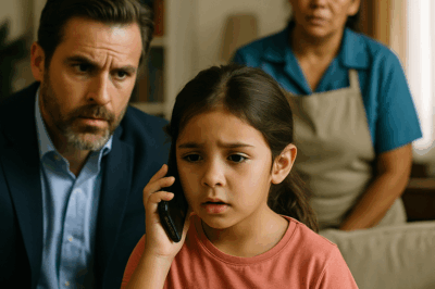 “Un millonario, furioso, decidió llamar para despedir a su empleada doméstica por un error que consideraba imperdonable. Pero al otro lado de la línea, la hija de la mujer contestó… y lo que reveló dejó al empresario en shock. En pocos minutos, su enojo se transformó en culpa y admiración, al descubrir una verdad tan conmovedora que cambiaría su forma de ver la vida para siempre.”