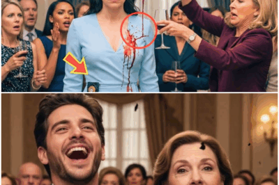 “¡CAOS EN LA FIESTA DE LUJO! Un Invitado Arroja Vino sin Saber Que la Mujer a la que Manchó Era Agente del FBI, y Ella Reacciona con un Gesto Tan Frío y Misterioso Que Detiene la Música, Congela a Todos los Presentes y Desencadena un Giro Inesperado Que Nadie Olvidará”