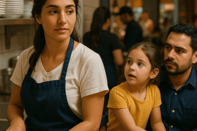 “Él solo fue a cenar con su hija, sin imaginar que la pequeña descubriría algo que cambiaría sus vidas para siempre. ‘Papá, esa chica que lava platos parece una princesa’, dijo la niña, y lo que vino después fue una historia que conmovió a todo el restaurante. Detrás del delantal y las manos cansadas, se escondía un secreto que nadie esperaba.”