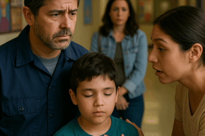 “Un millonario mexicano fingió ser conserje en la escuela de su hijo para entender lo que realmente pasaba… pero lo que presenció con una maestra y su pequeño hijo autista lo dejó en silencio. Una historia de humanidad, empatía y una lección que cambió su forma de ver el éxito para siempre.”