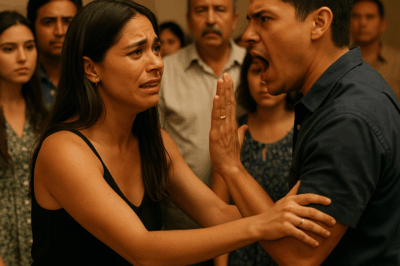 “En una fiesta donde todos esperaban un anuncio de amor, ocurrió lo impensable: él la rechazó entre gritos frente a decenas de invitados, dejándola humillada y en shock. Pero lo que nadie vio venir fue la decisión que ella tomaría al amanecer: un giro contundente, irreversible y lleno de misterio que cambió para siempre el destino de su matrimonio.”