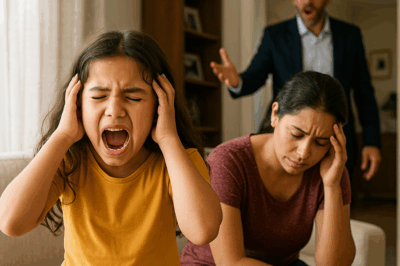 “Una niña gritó entre lágrimas ‘¡Ya no puedo más!’ mientras su madre imploraba ayuda. Nadie esperaba lo que sucedería minutos después, cuando el millonario dueño de la casa regresó y, al descubrir la verdad detrás de los gritos, estalló en un acto que cambiaría para siempre el destino de su familia y revelaría el secreto más oscuro de su propio hogar.”