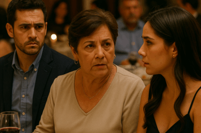 “Durante el elegante jantar de noivado, cuando todos esperaban un brindis lleno de amor y promesas, la madre de él interrumpió la celebración con una frase que paralizó a toda la mesa: ‘Hija, hay algo que aún no sabes’. Aquella revelación inesperada desencadenó tensiones ocultas, miradas heladas y una verdad tan impactante que transformó por completo el destino de la pareja.”
