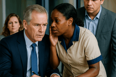 “Estaba a punto de firmar un contrato millonario cuando una simple mujer de limpieza se acercó y le susurró: ‘No firmes esto’. Lo que ocurrió después dejó a todos en shock: el secreto que ella reveló, el motivo detrás de su advertencia y la reacción del empresario cambiaron por completo el destino de una compañía entera. Nadie imaginó que el poder más grande estaba en la voz más humilde.”