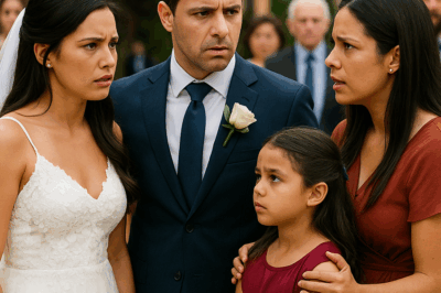 “El día de su boda, el poderoso CEO pensó que nada podía arruinar su felicidad… hasta que su exesposa apareció con una niña de ojos idénticos a los suyos. Lo que reveló en medio de la ceremonia dejó a todos los invitados sin aliento y desató una verdad escondida por años. Una historia de amor, secretos y destino que demuestra que, por más poder que se tenga, el pasado siempre vuelve.”