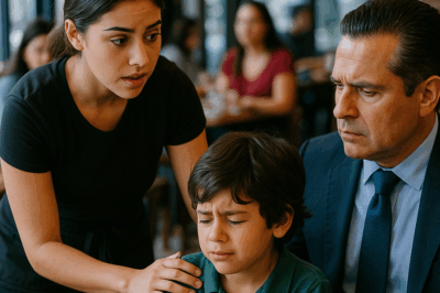 “Una joven camarera notó en segundos lo que un equipo de médicos pasó por alto durante semanas. El hijo del empresario más poderoso de la ciudad se desplomó en medio del restaurante, y lo que ella hizo a continuación no solo salvó una vida, sino que también cambió la suya para siempre. Una historia real llena de tensión, humanidad y un giro inesperado que demuestra que los héroes pueden estar donde menos imaginas.”