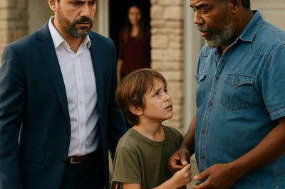 “¡El millonario volvió de su viaje de negocios y encontró a su hijo pidiendo comida al vecino! Pero lo que descubrió después lo dejó sin palabras: una historia llena de engaños, lecciones y una verdad oculta que transformó su forma de ver la vida y expuso un secreto que nadie —ni siquiera él— habría imaginado. Un acontecimiento que cambió por completo el rumbo de su familia y su fortuna.”