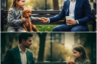 Una niña sin hogar se acercó tímidamente a un empresario y le preguntó: “¿Podemos sentarnos aquí?”, sin imaginar que aquella simple frase desencadenaría una reacción tan inesperada, tan desconcertante y tan profundamente transformadora que cambiaría no solo la vida del hombre, sino también la percepción de todos los que presenciaron aquel encuentro lleno de misterio y emoción