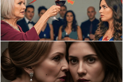 “La Noche en que Todo Estalló: la Suegra Humilló a Su Nuera Frente a Toda la Gala sin Imaginar que la Mujer a la que Acababa de Manchar el Vestido Era, en Secreto, la Verdadera Dueña de la Empresa Familiar… y Lo que Reveló Después Dejó a Todos en Absoluto Silencio”