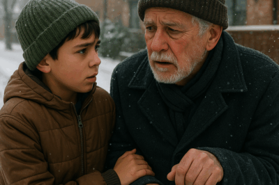 “Un niño perdido entre la nieve y el frío encontró a un anciano sin memoria en el camino, sin imaginar que aquel hombre arrastraba un pasado tan oscuro como trágico. Lo que comenzó como un acto de compasión infantil se convirtió en una historia que nadie vio venir: cuando la verdad salió a la luz, el pequeño comprendió que había salvado a alguien… que alguna vez destruyó su propio destino.”