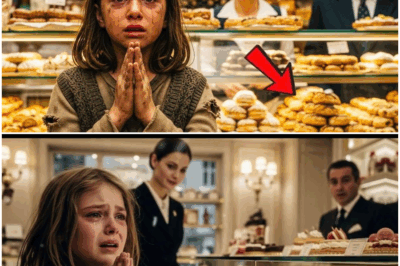 “¡UN ENCUENTRO QUE CAMBIÓ DOS DESTINOS! Una niña huérfana ruega por un simple pastel, aunque esté a punto de ser desechado, sin imaginar que un millonario la observa desde el otro lado del mostrador… y que ese instante, tan frágil como desgarrador, transformará su historia para siempre y revelará un secreto capaz de conmover a todo un país”