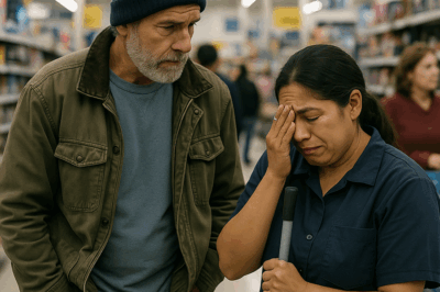 “Un director decidió disfrazarse y visitar su propia tienda para descubrir cómo trataban a los empleados cuando nadie los observaba. Pero lo que encontró lo dejó sin palabras: una mujer de limpieza llorando sola entre los pasillos. Al acercarse y descubrir el motivo de sus lágrimas, su vida y la forma en que dirigía su empresa cambiaron para siempre. Una historia que enseña que la verdadera grandeza nace de la empatía.”