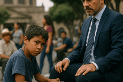 “Un niño pequeño limpiaba zapatos en la plaza cuando un millonario lo miró y le dijo con frialdad: ‘No quiero tus servicios’. Pero segundos después, algo en los ojos del niño lo hizo detenerse. Lo que ocurrió a continuación dejó atónitos a todos los presentes y cambió para siempre la vida del empresario y del pequeño. Una historia llena de giros, humanidad y lecciones que demuestran que a veces el verdadero valor no se mide en dinero.”