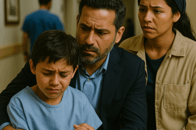 “Un millonario gastó fortunas buscando la cura para la misteriosa enfermedad de su hijo, pero ningún médico logró salvarlo. Hasta que una simple trabajadora de limpieza descubrió un detalle que todos habían pasado por alto. Lo que hizo después dejó a la comunidad médica en shock y cambió para siempre el destino de una familia que aprendió que, a veces, la verdad y la esperanza se esconden en las manos más humildes.”