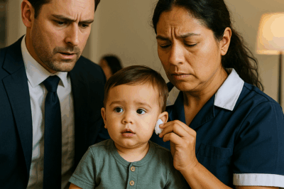 “El hijo del millonario nació sin poder oír, y tras gastar fortunas en tratamientos por todo el mundo, nadie pudo ayudarlo. Hasta que una simple empleada doméstica hizo algo misterioso: sacó de su bolsillo un pequeño objeto, y lo imposible sucedió ante los ojos de todos. Lo que reveló después dejó a los médicos, al empresario y a toda la familia sin palabras… y cambió su destino para siempre.”