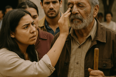 “‘Voy a poner barro en tus ojos y dejarás de ser ciego’, le dijo la joven al anciano en medio del pueblo. Nadie creyó en ella, pero lo que ocurrió después dejó a todos en silencio. Lo que parecía un acto de locura se convirtió en un hecho imposible de explicar, un misterio que desafió a la ciencia y a la fe. Lo que vieron cambiaría la vida del anciano… y de todo el pueblo.”