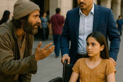 “‘¡Si me adopta, haré que su hija vuelva a caminar!’, le dijo un joven mendigo a un millonario frente a todos. Lo que comenzó como un desafío impensable se convirtió en una historia que dejó al país entero sin aliento. Días después, el empresario descubrió una verdad tan impactante que cambió su visión de la vida, el destino de su familia y la forma en que entendía el verdadero poder de la fe y la compasión.”