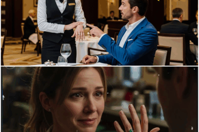 “¡Un giro inesperado sacude a todos! Cuando un multimillonario reconoció en el dedo de una camarera el anillo de bodas que perteneció a su difunta madre, comenzó una cadena de momentos tensos, preguntas sin respuesta y revelaciones emocionantes que transformaron una simple cena en un enigma lleno de secretos ocultos.”