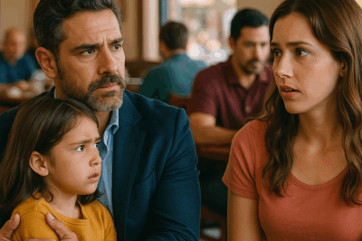 “Durante un almuerzo casual con su hija, un multimillonario vio cómo la niña se quedaba paralizada mirando a una desconocida y decía: ‘Papá… esa mujer es igual a mamá’. Lo que ocurrió después dejó sin palabras a todos los presentes. Una verdad enterrada durante años, una promesa incumplida y un encuentro que cambiaría para siempre la vida del empresario más poderoso de la ciudad — y revelaría el secreto más doloroso de su pasado.”