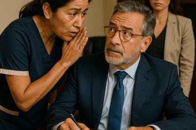 “El millonario estaba a punto de firmar el contrato más importante de su vida, rodeado de abogados y socios ansiosos. Pero justo antes de poner su firma, una mujer de limpieza se le acercó y le susurró: ‘¡No firme eso!’. Lo que ocurrió después dejó a todos sin palabras. Una historia real de traición, intuición y humanidad que demuestra que la verdad, a veces, proviene de quien menos imaginas.”