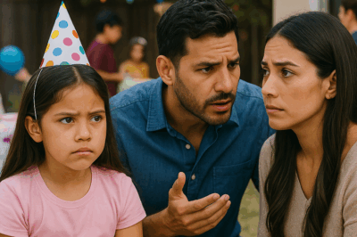 “Un padre soltero, desesperado por hacer sonreír a su hija el día de su cumpleaños, se acercó a una desconocida en el parque y le rogó: ‘¿Puedes fingir ser mi esposa por una semana?’ Lo que comenzó como una mentira piadosa frente a una niña terminó convirtiéndose en una historia que dejó a todos con lágrimas en los ojos… y reveló un pasado compartido que ninguno de los dos imaginaba.”