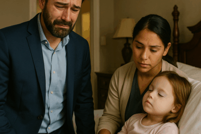 “Le dijeron que su hija solo viviría tres meses, y el millonario perdió toda esperanza… hasta que descubrió que su niñera hacía algo en secreto cada noche. Lo que encontró cuando la observó escondido lo hizo llorar como nunca antes. Lo que comenzó como un acto silencioso de amor y fe cambió el destino de la niña, la familia y de todos los que presenciaron un milagro que la ciencia no pudo explicar.”