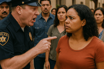 Cuando un policía con profundos prejuicios raciales intentó humillar a la mujer equivocada y terminó perdiendo su placa, su poder y la máscara que ocultaba años de abusos ante todo un barrio despierto