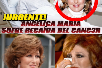 Angélica María en el centro de la atención: una atención médica reciente, rumores no confirmados y la reacción de su entorno provocan inquietud y mensajes de apoyo hacia una de las figuras más queridas del espectáculo