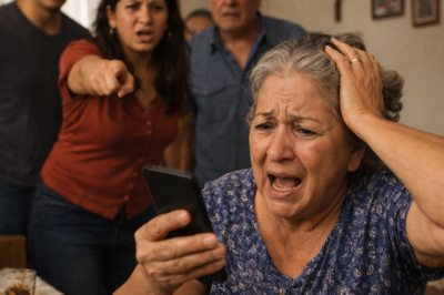 Envié un mensaje de voz al grupo familiar: “¡MI HIJA SE DESMAYÓ—NO RESPIRA!” y la respuesta de mi madre partió la familia en dos