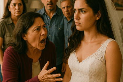 Mi familia destrozó mis vestidos de novia la noche anterior a la boda y, entre gritos y acusaciones, apareció la versión de mí que más detestan… y con ese atuendo caminé hacia el altar.