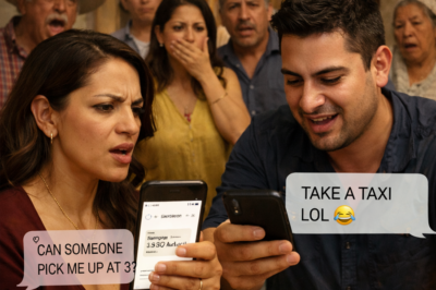 Escribí en el chat familiar: “Mi vuelo aterriza a las 3, ¿alguien puede recogerme?” Mi hermano respondió algo cruel… pero no sabía quién estaba leyendo también.