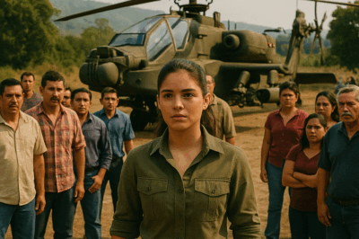 A la chica que todos llamaban “don nadie” la invitaron a la reunión para reírse de ella, pero llegó pilotando un helicóptero Apache y convirtió la burla en una lección de respeto inolvidable