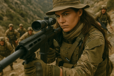 Cuando doce SEALs rodeados gritaban “¡Sálvennos!” en la montaña enemiga, nadie imaginó que una sola francotiradora olvidada por su propio equipo cambiaría el destino de la misión y de toda la unidad