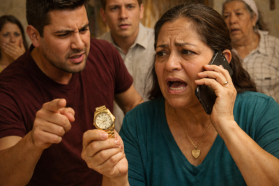 Vendieron el Rolex de mi padre fallecido para financiar el “gran sueño” de mi hermanastro. Creí que estaba perdido… hasta que la casa de empeño me llamó y todo explotó.