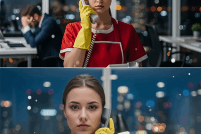 La limpiadora invisible que todos ignoraban contestó por accidente una llamada desde Alemania, tomó una decisión arriesgada en medio de discusiones tensas y terminó salvando al cliente más importante de su jefe y la empresa entera