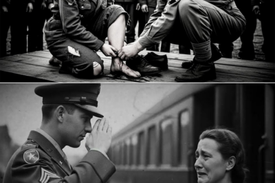 Cuando las prisioneras alemanas esperaban castigo implacable y los soldados estadounidenses respondieron con zapatos nuevos y calcetines limpios: la inesperada lección de humanidad en un campo de 1945