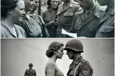 Entre alambre y ruinas en 1945, un soldado estadounidense le ofreció un anillo a una prisionera alemana: amor, compasión… o la última forma de poder