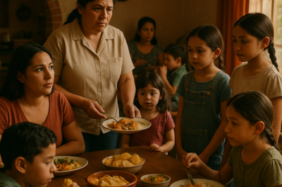 Cuando Mis Padres Decidieron Alimentar Primero a los Hijos de Mi Hermana y Dejar a los Míos para las Sobras, Descubrí la Verdad Oculta Detrás de Años de Preferencias y Tomé una Decisión que Cambió Todo