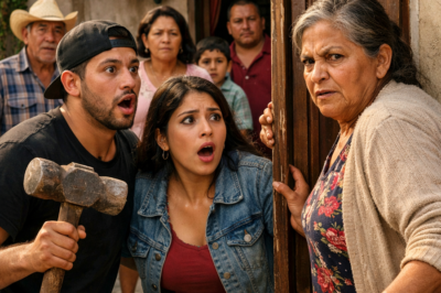 Mi hijo y mi nuera intentaron derribar mi puerta en plena noche con un martillo gigante, pero cuando finalmente abrí, lo que sucedió los dejó completamente paralizados