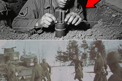 Se burlaron de su “campo minado de juguete”, dijeron que sus pequeñas cargas improvisadas no detendrían ni una bicicleta, hasta que en una sola noche tres semiorugas alemanes quedaron clavados en la trinchera y sus tripulaciones fuera de combate